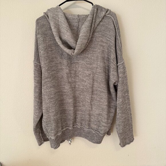 Free People oversized zip sweater - Picture 2 of 2